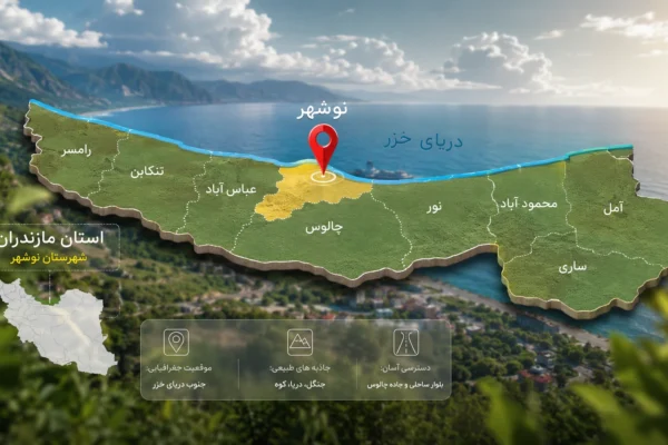 نوشهر: راهنمای کامل سفر به عروس شهرهای مازندران